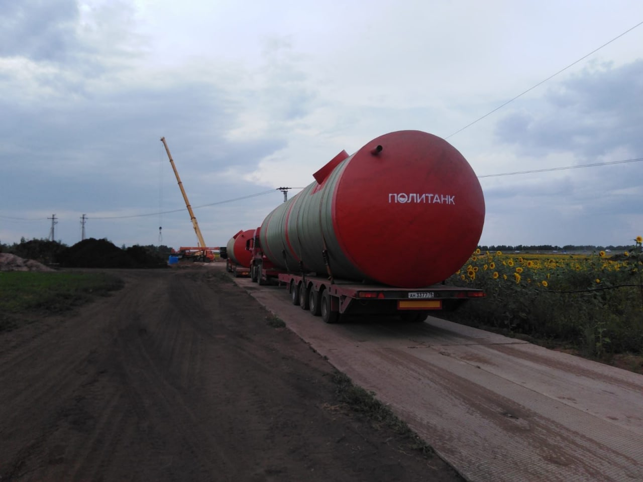 Емкость противопожарного запаса воды 100 м3