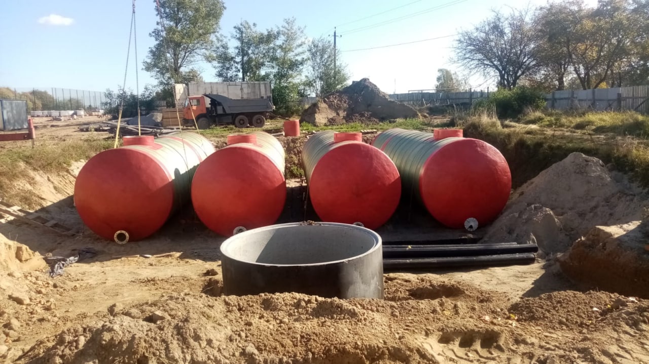 Емкость противопожарного запаса воды 41 м3