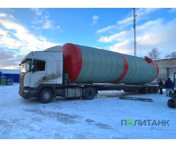 Пожарный резервуар 100 м³ — реализованный проект