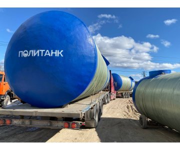 Накопитель канализационных стоков 70 м³ — реализованный проект